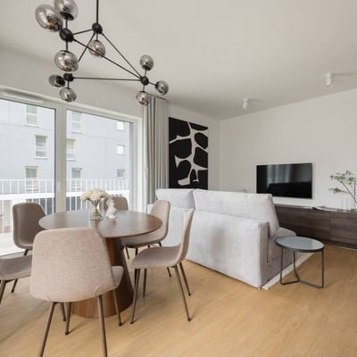 Аренда современной 3-комнатной квартиры, 56 м², Воля, Варшава, Польша